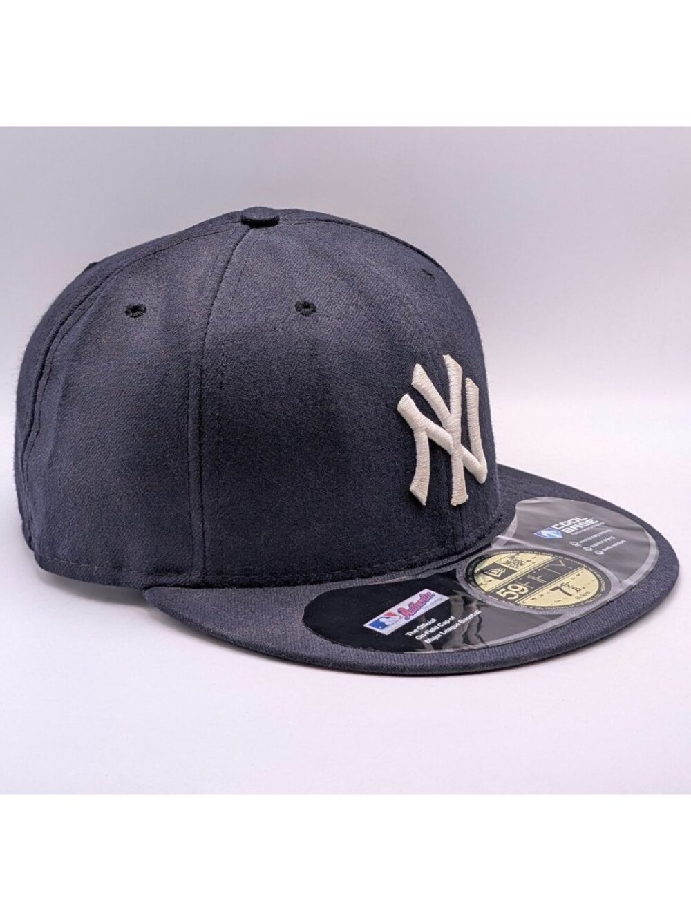 New Era NY New York Yankees On-Field 59FIFTY Fitted Hat Size 7 5/8 MLB Baseball